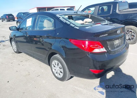 2016 Hyundai Accent Se из США, поврежденный, VIN KMHCT4AEXGU079911